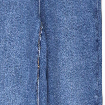 Womens UK Size 8 DenimCo Regular Fit Straight Blue Jeans