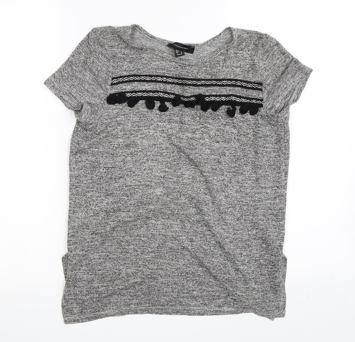 Primark Womens Grey   Basic T-Shirt Size 8