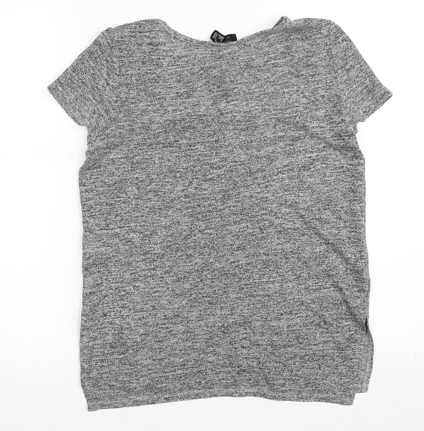 Primark Womens Grey   Basic T-Shirt Size 8