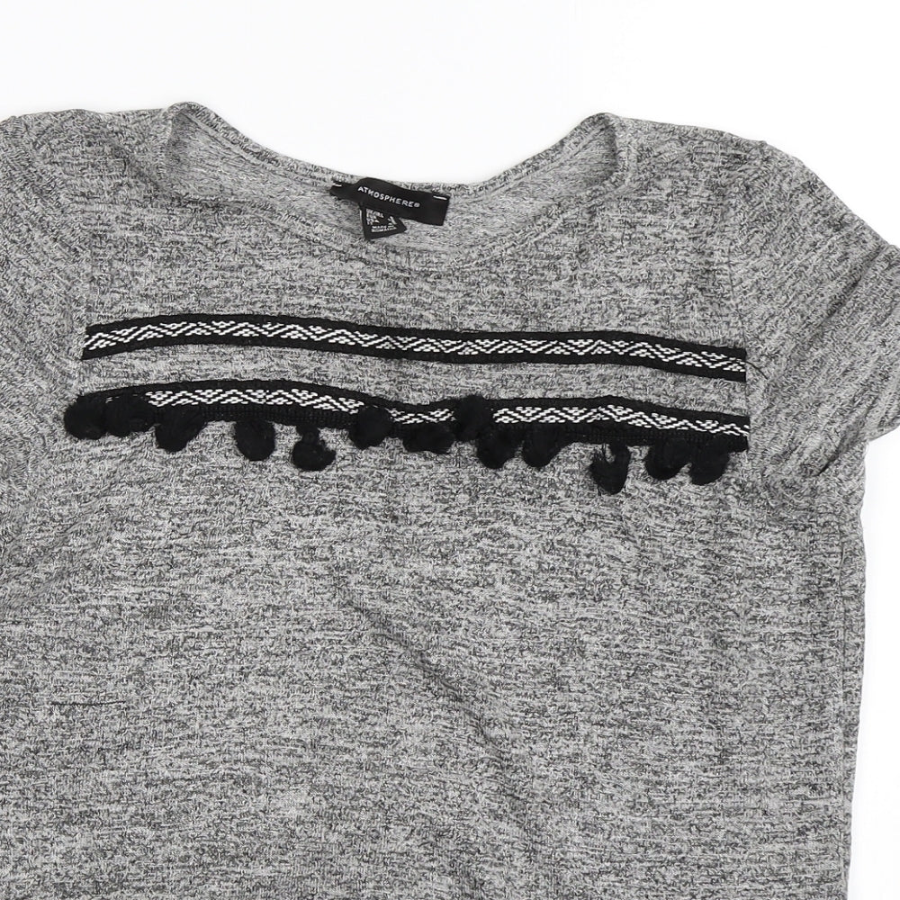 Primark Womens Grey   Basic T-Shirt Size 8