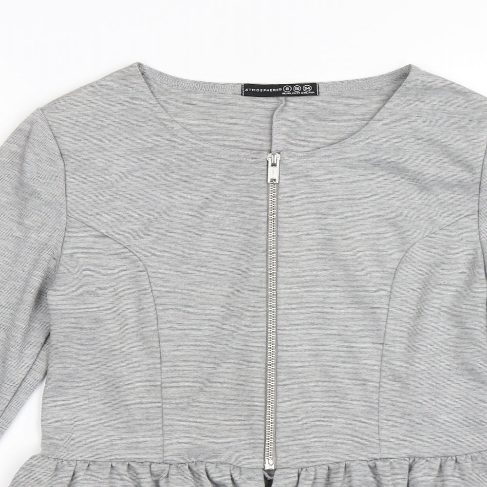 Primark Womens Grey   Jacket  Size 8