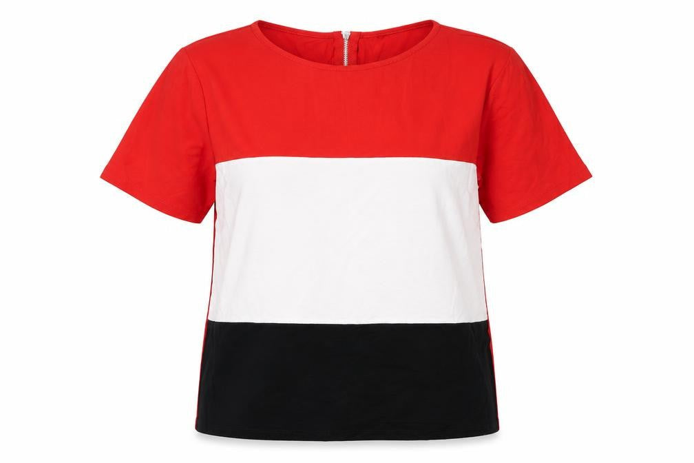 Womens UK Size 10 Select Red Basic T-Shirt