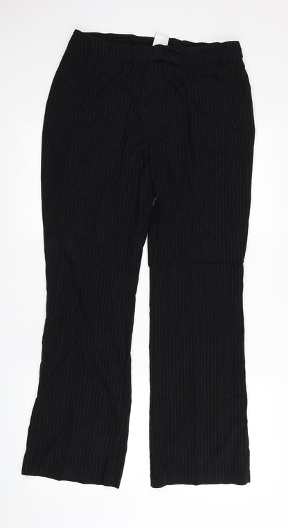 Bay Womens Black   Trousers  Size 14 L29 in