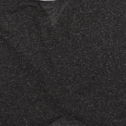 Womens UK Size S RESERVED Grey Basic T-Shirt