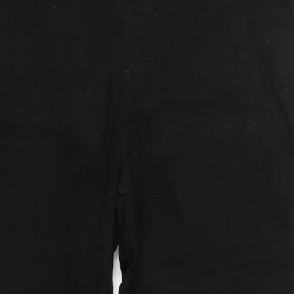 Dorothy Perkins Womens Black   Straight Jeans Size 8 L32 in