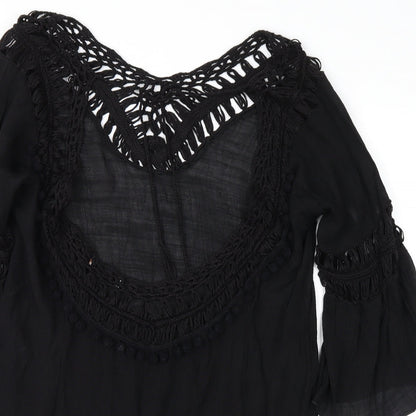 F&F Womens Black   Basic Blouse Size S