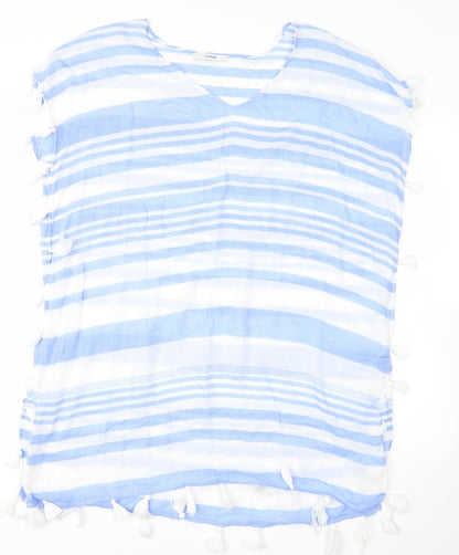 Womens UK Size S George Blue Basic Blouse