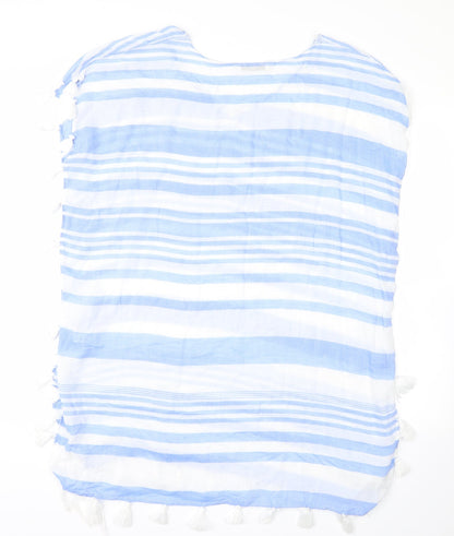Womens UK Size S George Blue Basic Blouse