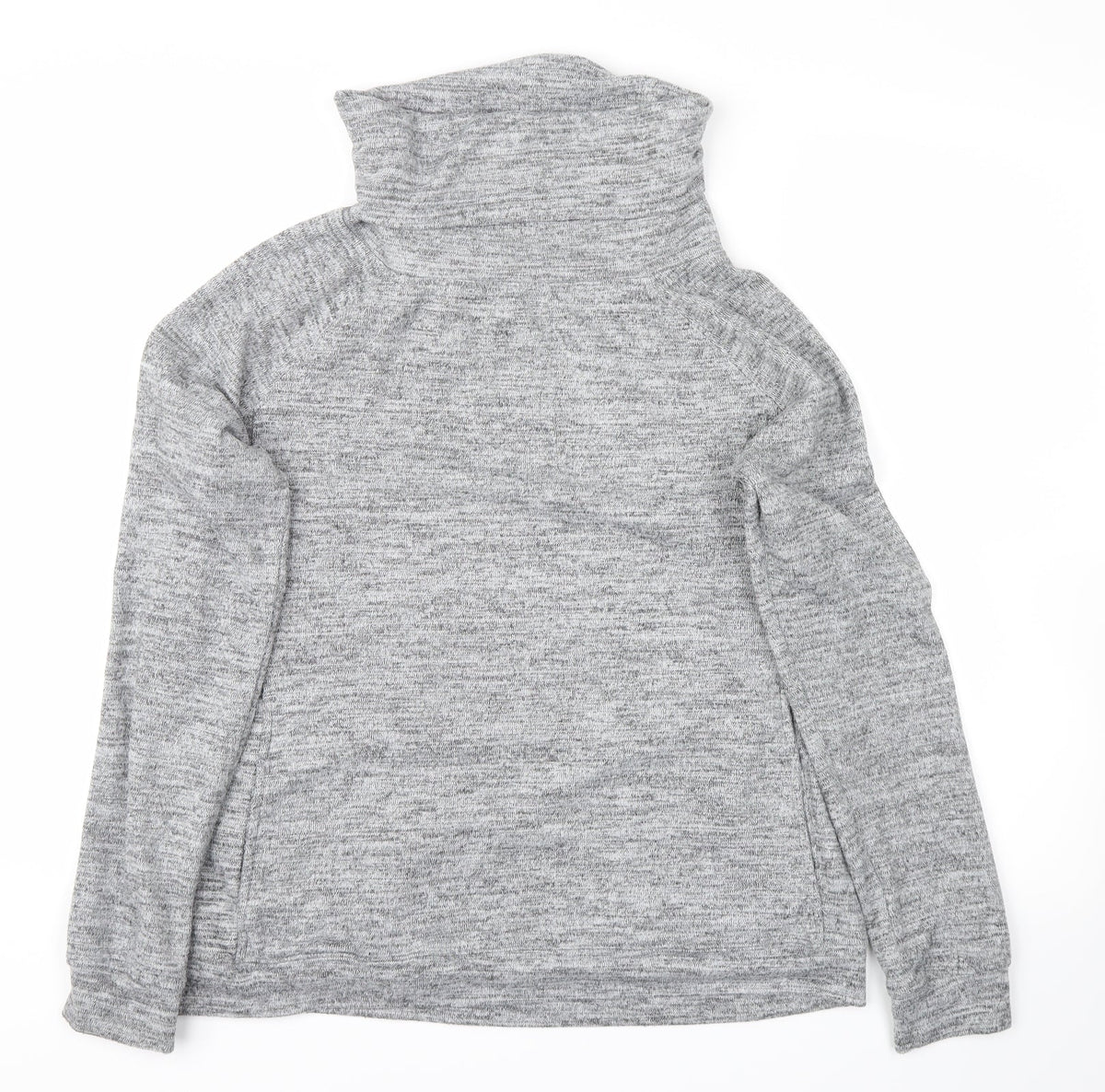 Front view of Forever 21 women’s grey jumper, size M