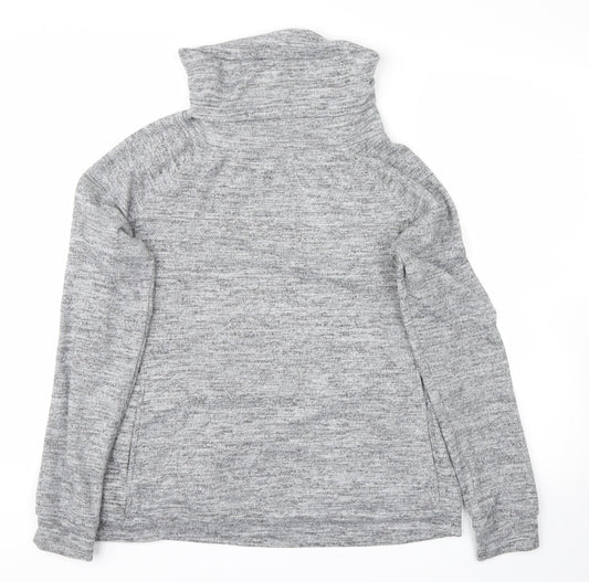 Front view of Forever 21 women’s grey jumper, size M
