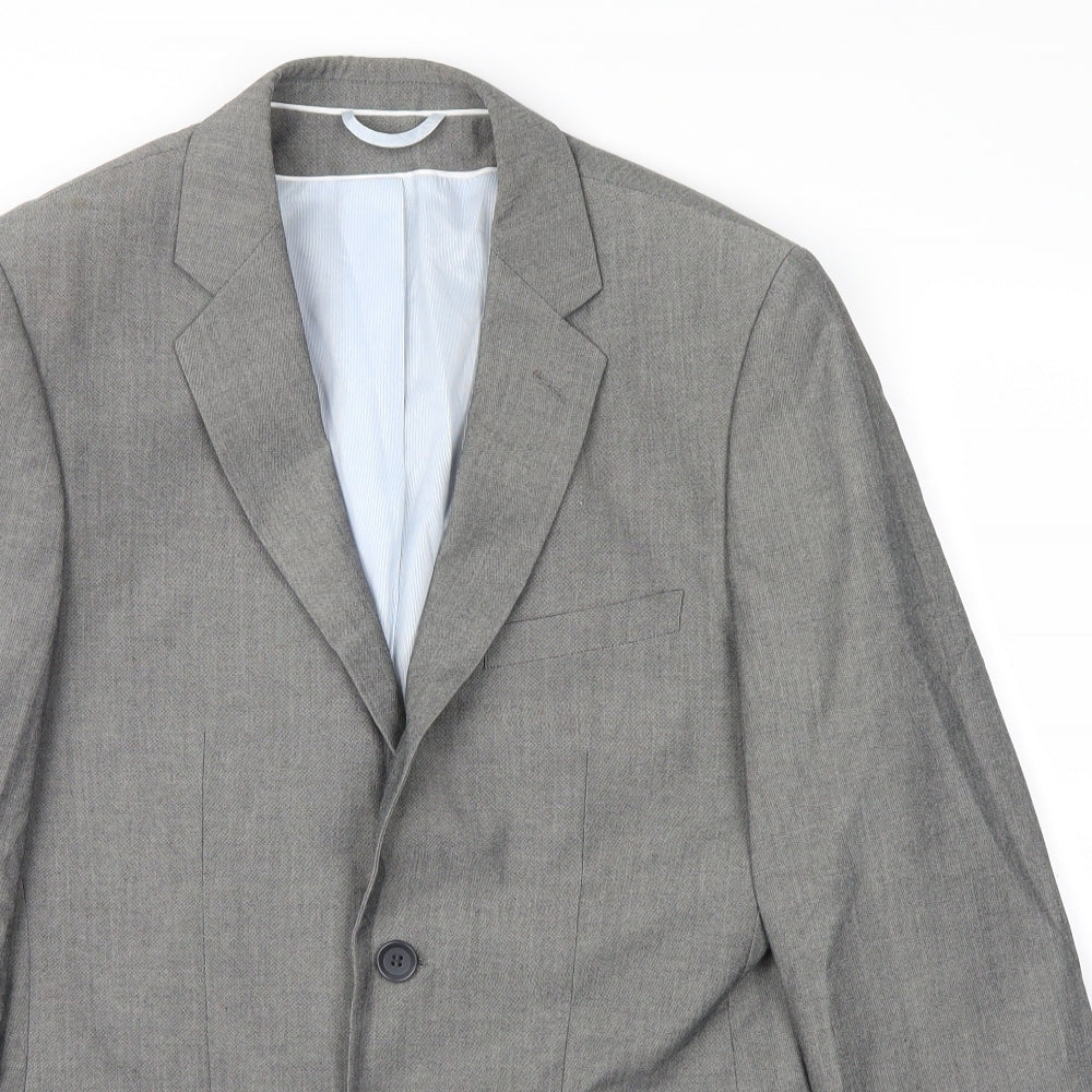 burton london Mens Grey   Jacket Blazer Size S
