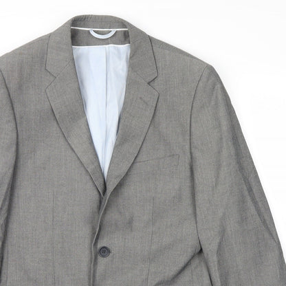 burton london Mens Grey   Jacket Blazer Size S