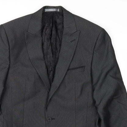 Mens UK Size S Red Herring Regular Grey Suit Jacket