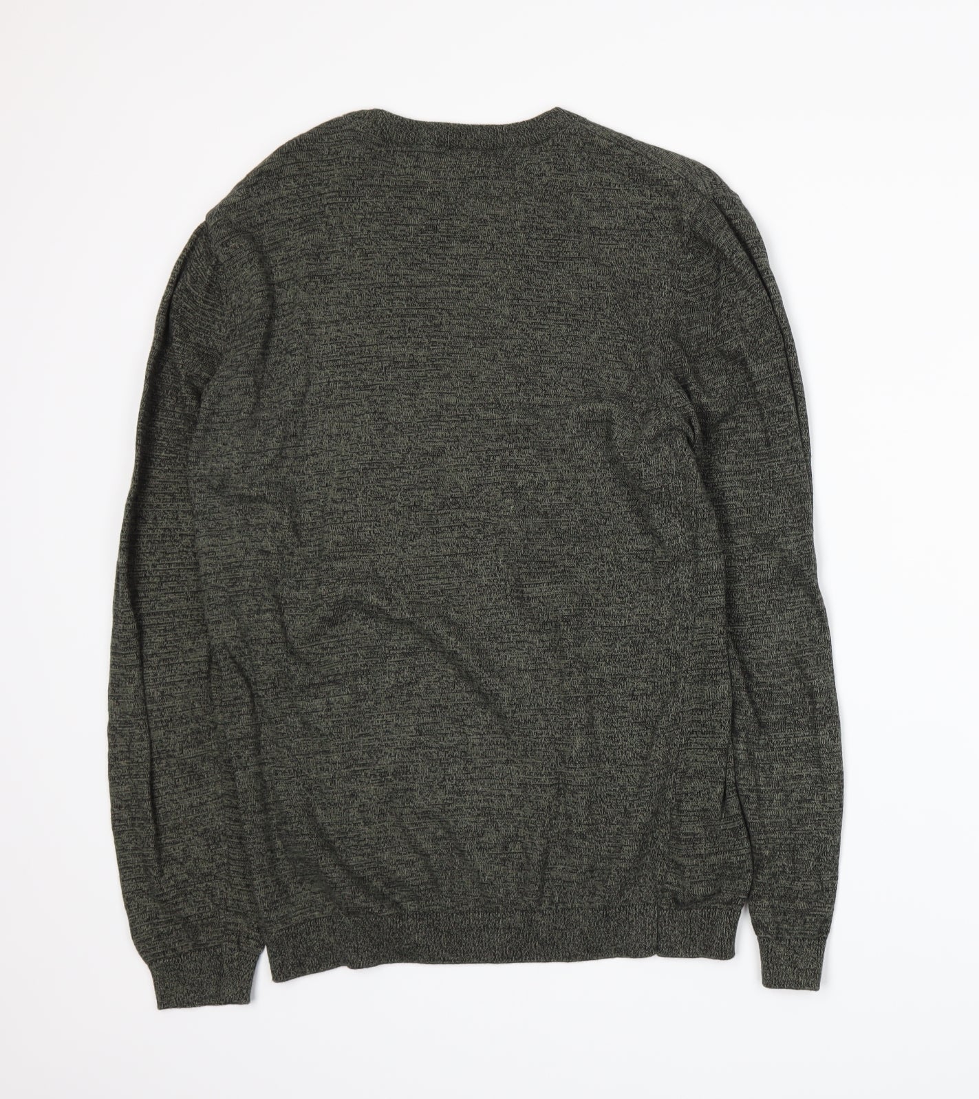 ASOS Mens Green  Knit Pullover Jumper Size M