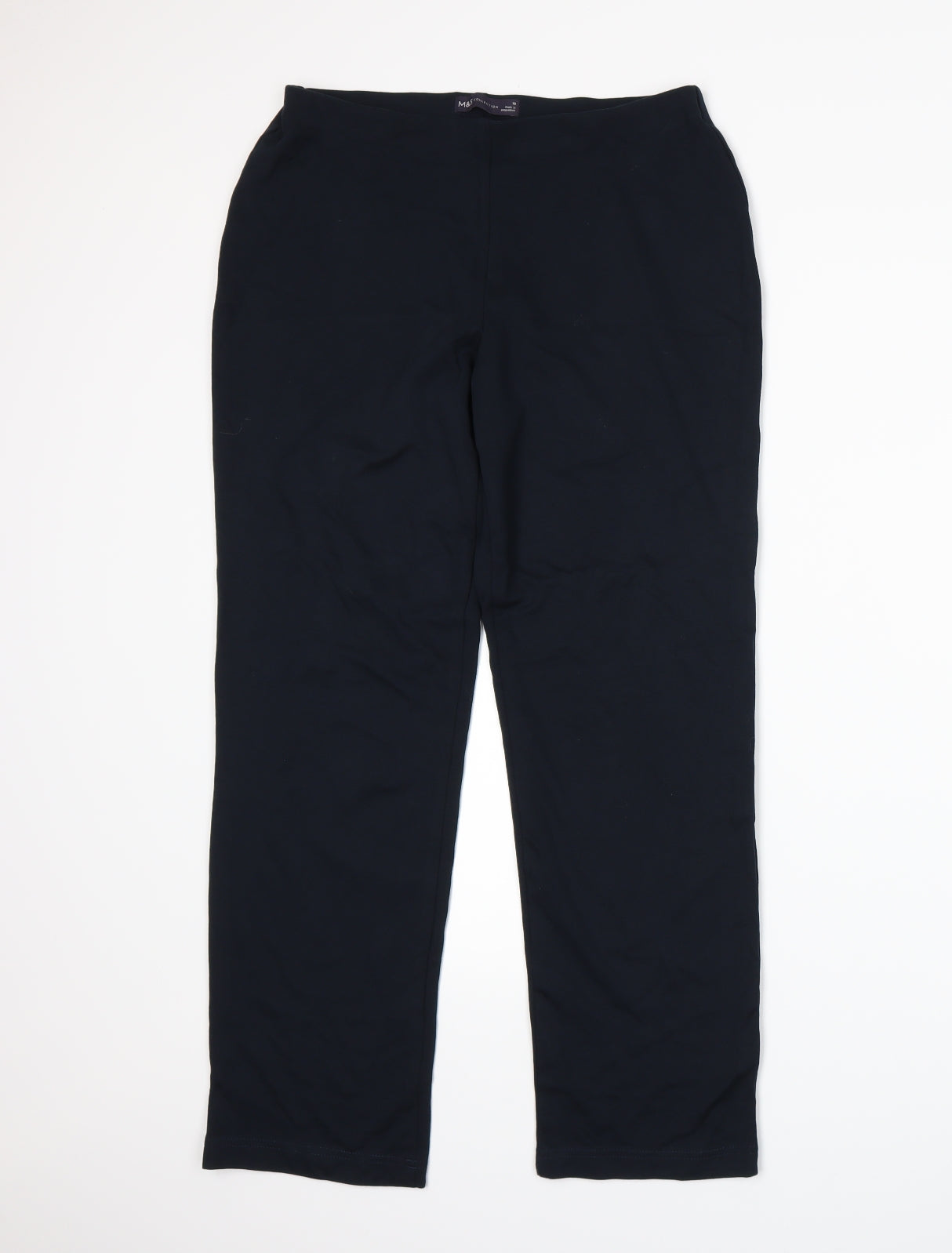 Womens UK Size 10 Marks and Spencer Regular Fit Sweatpants Blue Trousers