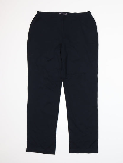 Womens UK Size 10 Marks and Spencer Regular Fit Sweatpants Blue Trousers