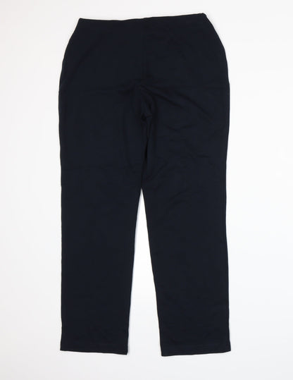 Womens UK Size 10 Marks and Spencer Regular Fit Sweatpants Blue Trousers