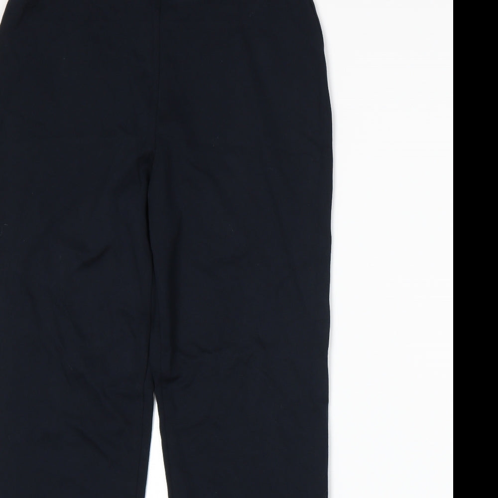 Womens UK Size 10 Marks and Spencer Regular Fit Sweatpants Blue Trousers