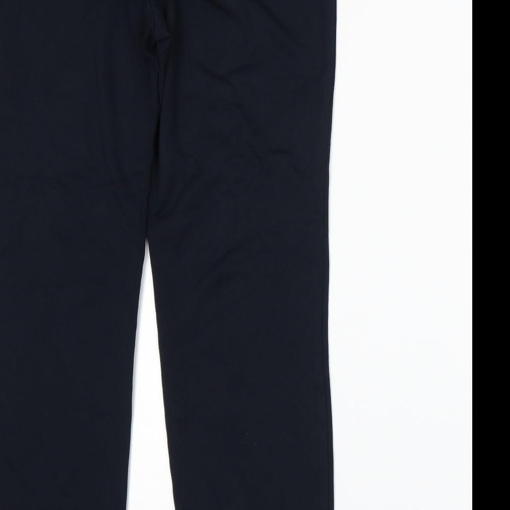 Womens UK Size 10 Marks and Spencer Regular Fit Sweatpants Blue Trousers
