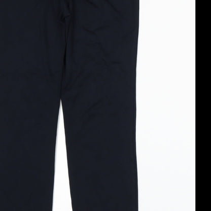 Womens UK Size 10 Marks and Spencer Regular Fit Sweatpants Blue Trousers