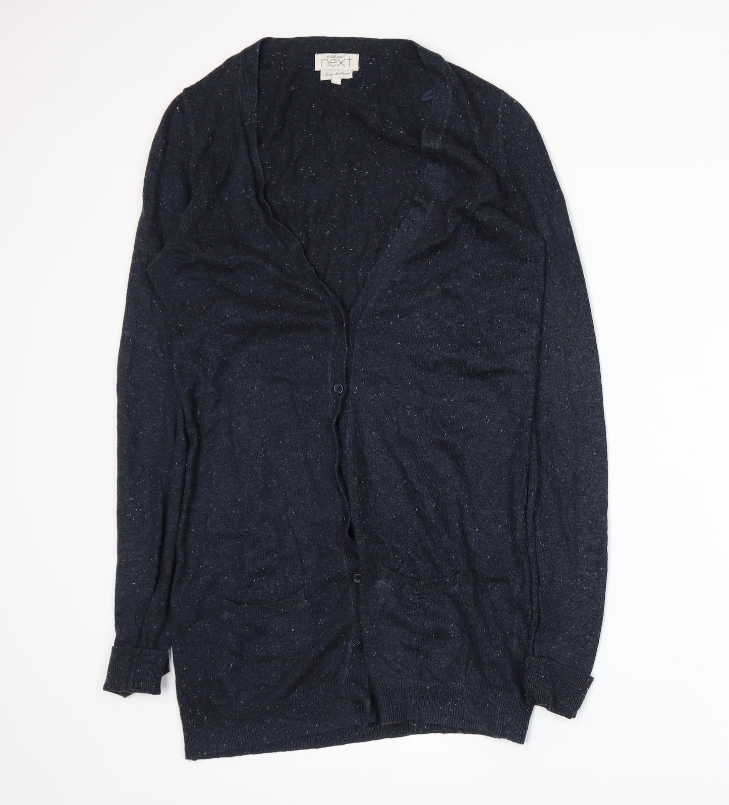 NEXT Womens Blue  Knit Cardigan Jumper Size 8