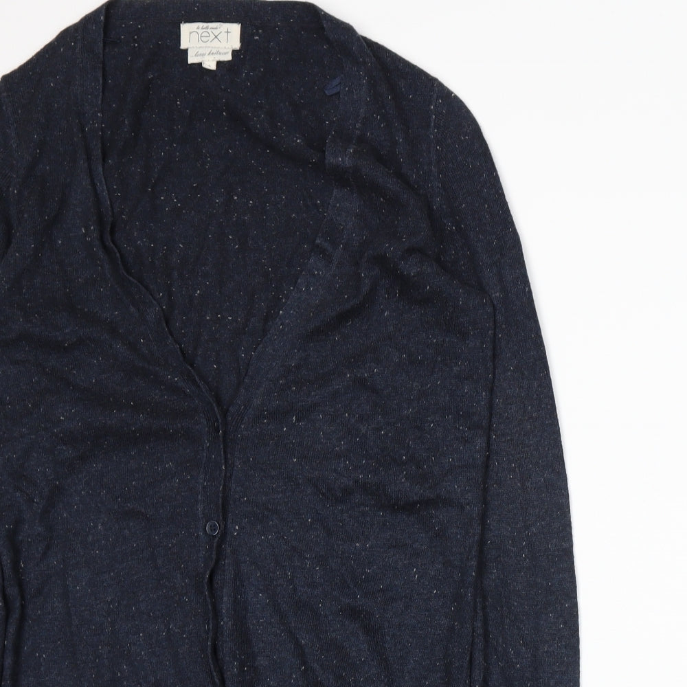 NEXT Womens Blue  Knit Cardigan Jumper Size 8