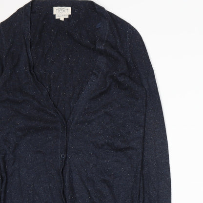 NEXT Womens Blue  Knit Cardigan Jumper Size 8