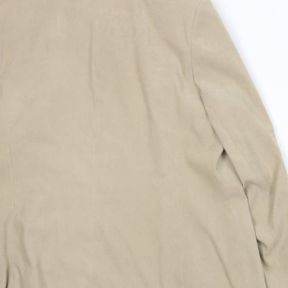 Womens UK Size 16 Ann Harvey Beige Jacket