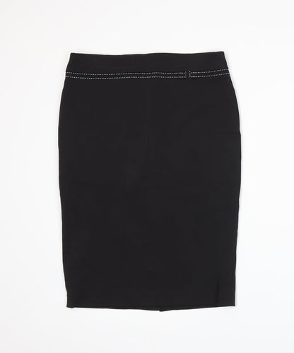 Bay Womens Black   Straight & Pencil Skirt Size 10