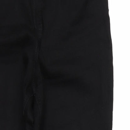 Womens UK Size 16 Denim Regular Fit Skinny Black Jeans