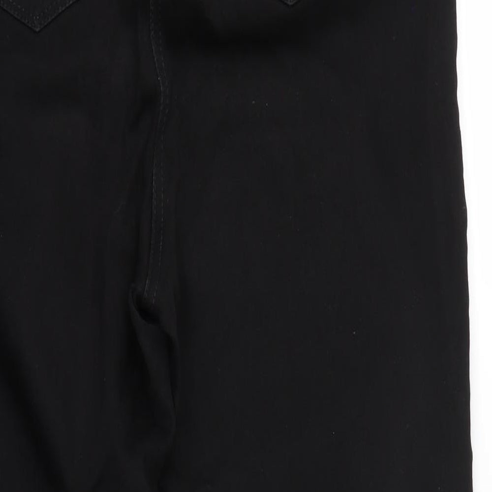 Womens UK Size 16 Denim Regular Fit Skinny Black Jeans