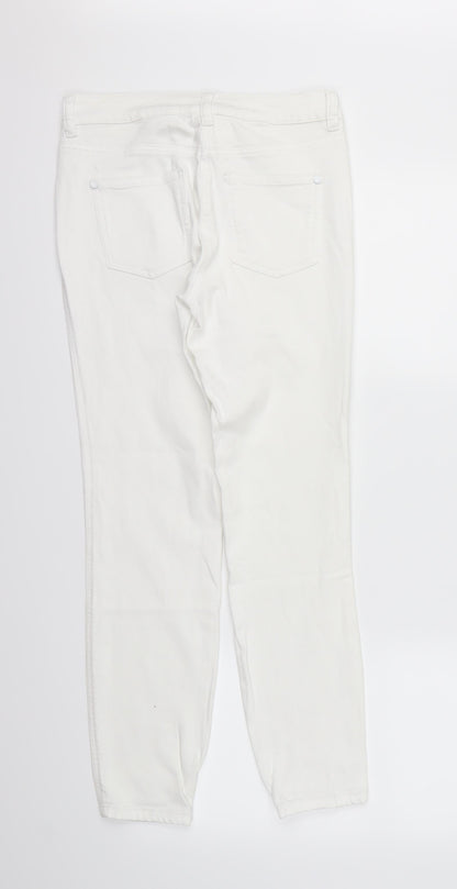 legging  Womens White   Mom Jeans Size 8 L25 in