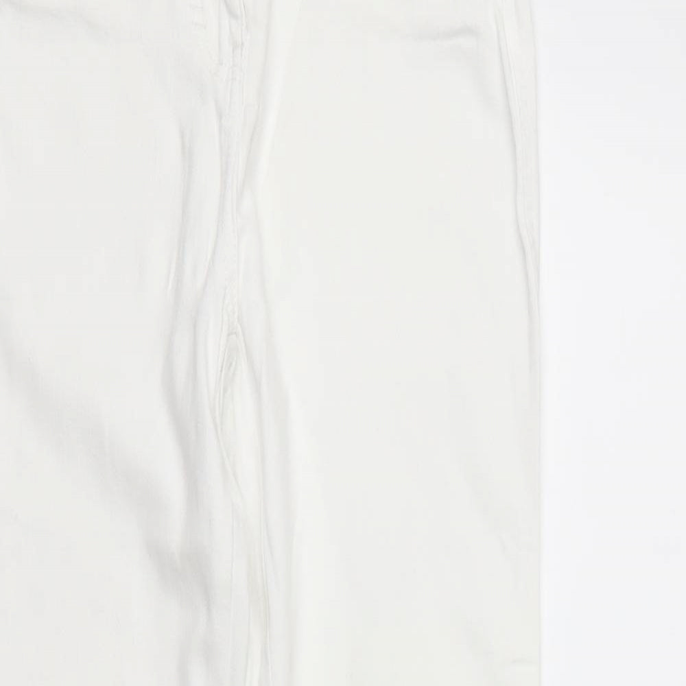 legging  Womens White   Mom Jeans Size 8 L25 in