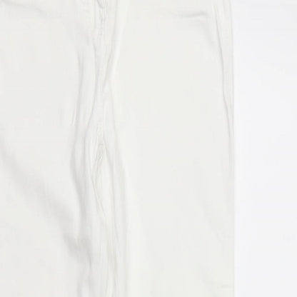 legging  Womens White   Mom Jeans Size 8 L25 in