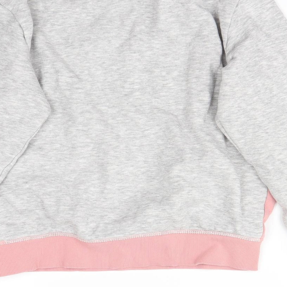 H&M Girls Pink   Pullover Jumper Size 9-10 Years