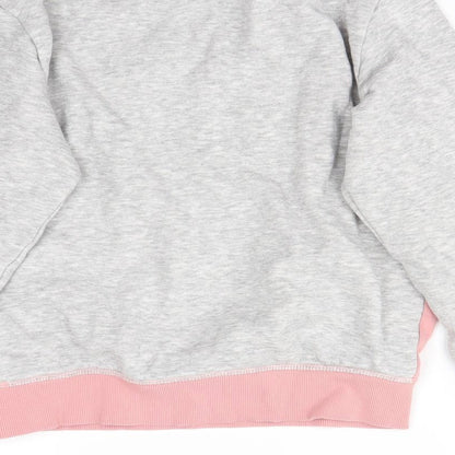 H&M Girls Pink   Pullover Jumper Size 9-10 Years