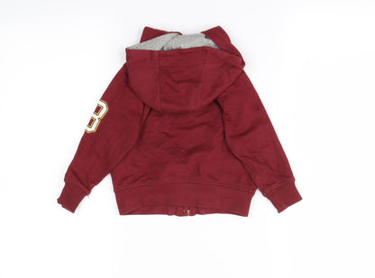 JJO Boys Red   Full Zip Hoodie Size 2-3 Years