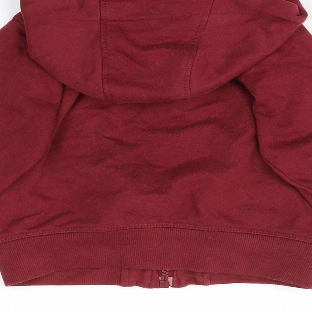 JJO Boys Red   Full Zip Hoodie Size 2-3 Years