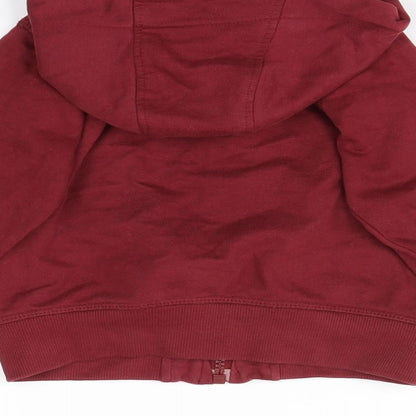 JJO Boys Red   Full Zip Hoodie Size 2-3 Years