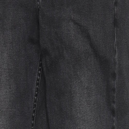 ROCKER Womens Black   Skinny Jeans Size M L30 in