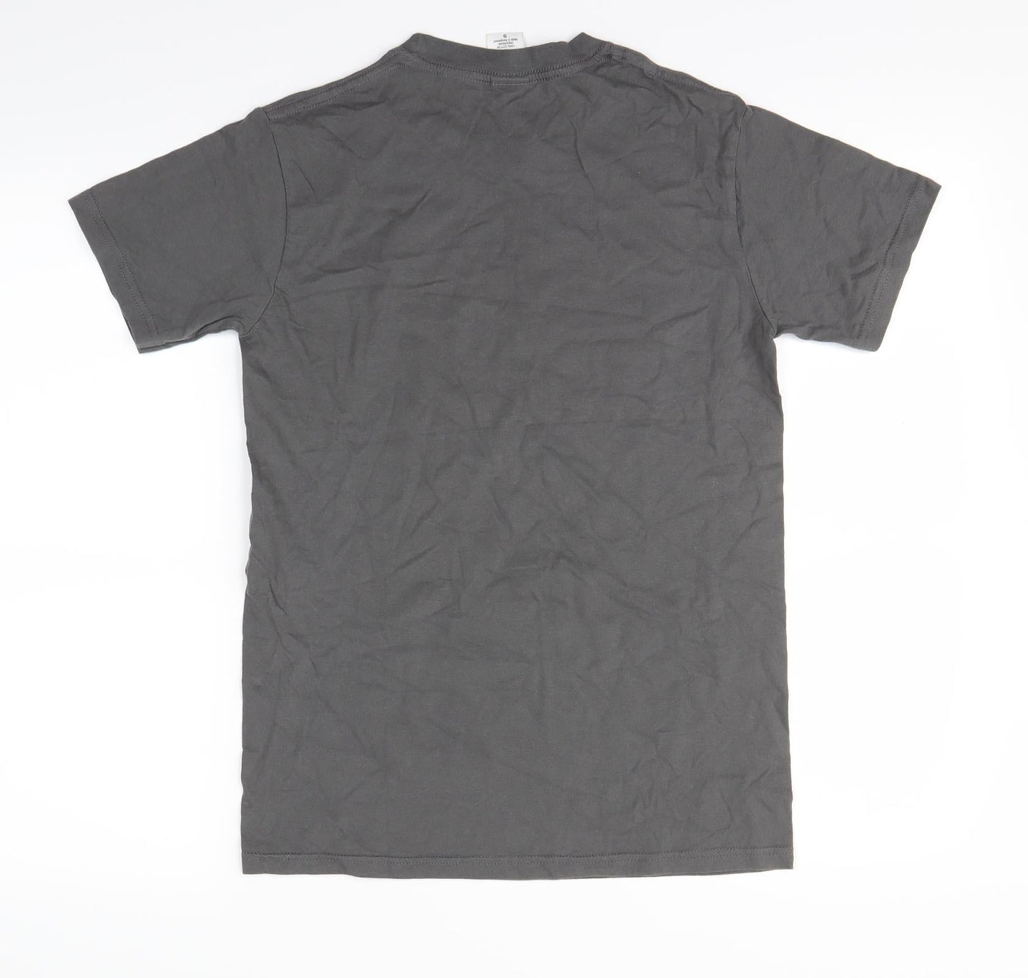 Mens UK Size S Gildan Grey  T-Shirt