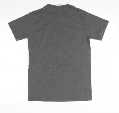 Mens UK Size S Gildan Grey  T-Shirt