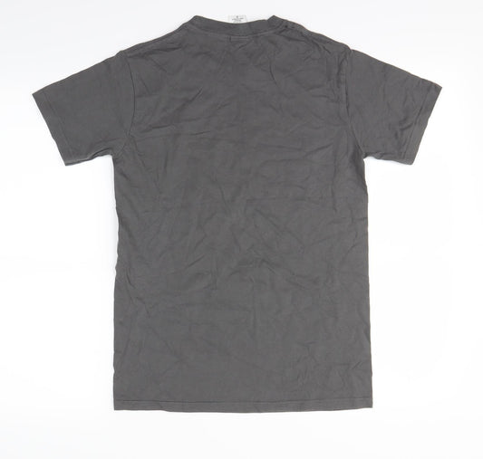Mens UK Size S Gildan Grey  T-Shirt