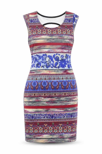 Kiah Womens Multicoloured Floral  Bodycon  Size 12