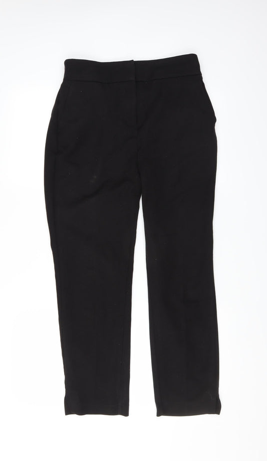 Womens UK Size 10 NEXT Regular Fit  Black Trousers