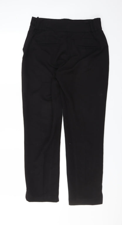 Womens UK Size 10 NEXT Regular Fit  Black Trousers