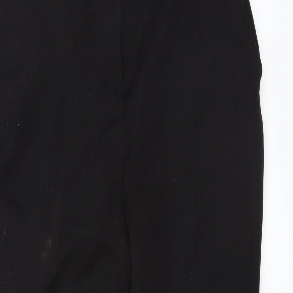 Womens UK Size 10 NEXT Regular Fit  Black Trousers