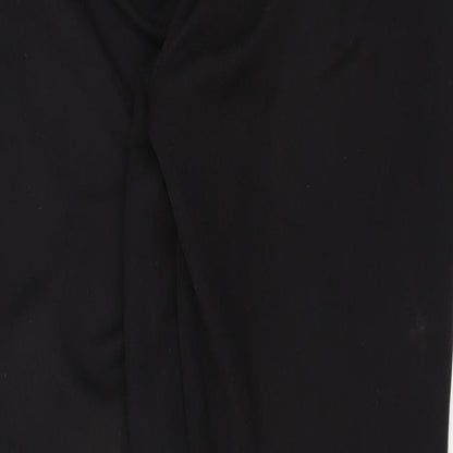 Womens UK Size 10 NEXT Regular Fit  Black Trousers