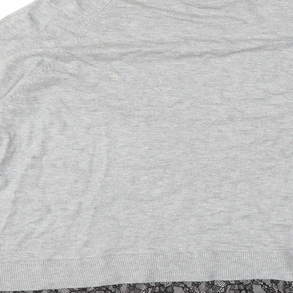 Matalan Womens Grey   Pullover Jumper Size 18