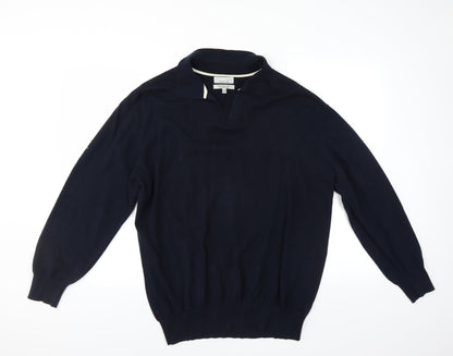 Dunnes Stores Mens Blue   Pullover Jumper Size L